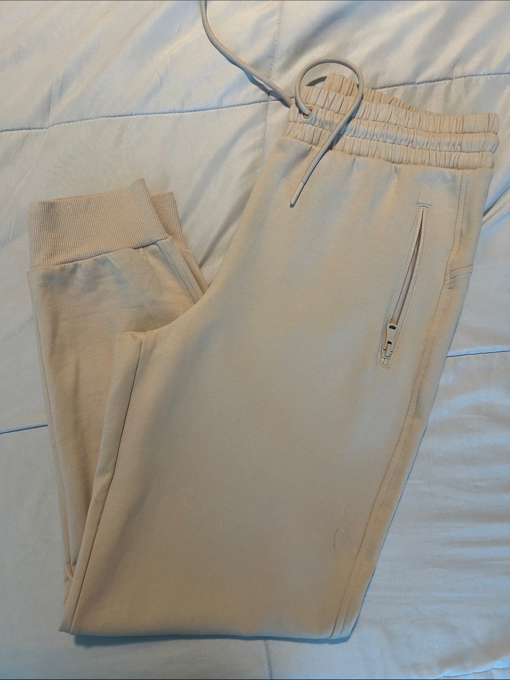 Old Navy Cream Drawstring Women's Joggers